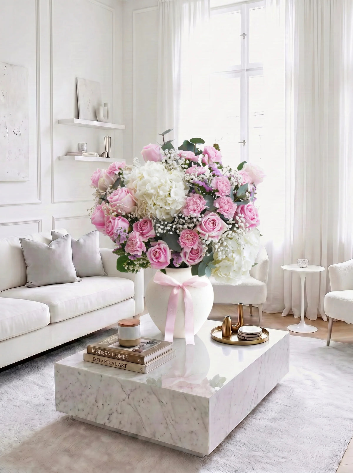 Birthday Pink Heaven Scent - Ceramic Vase