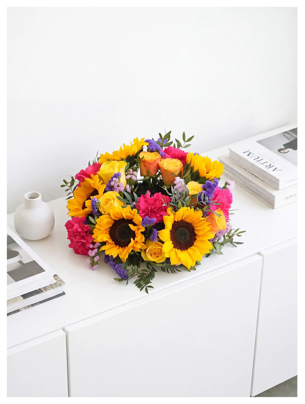 Vibrant Funeral Wreath