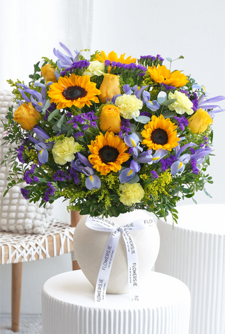 Wonderfully Lilac Dreams - Ceramic Vase