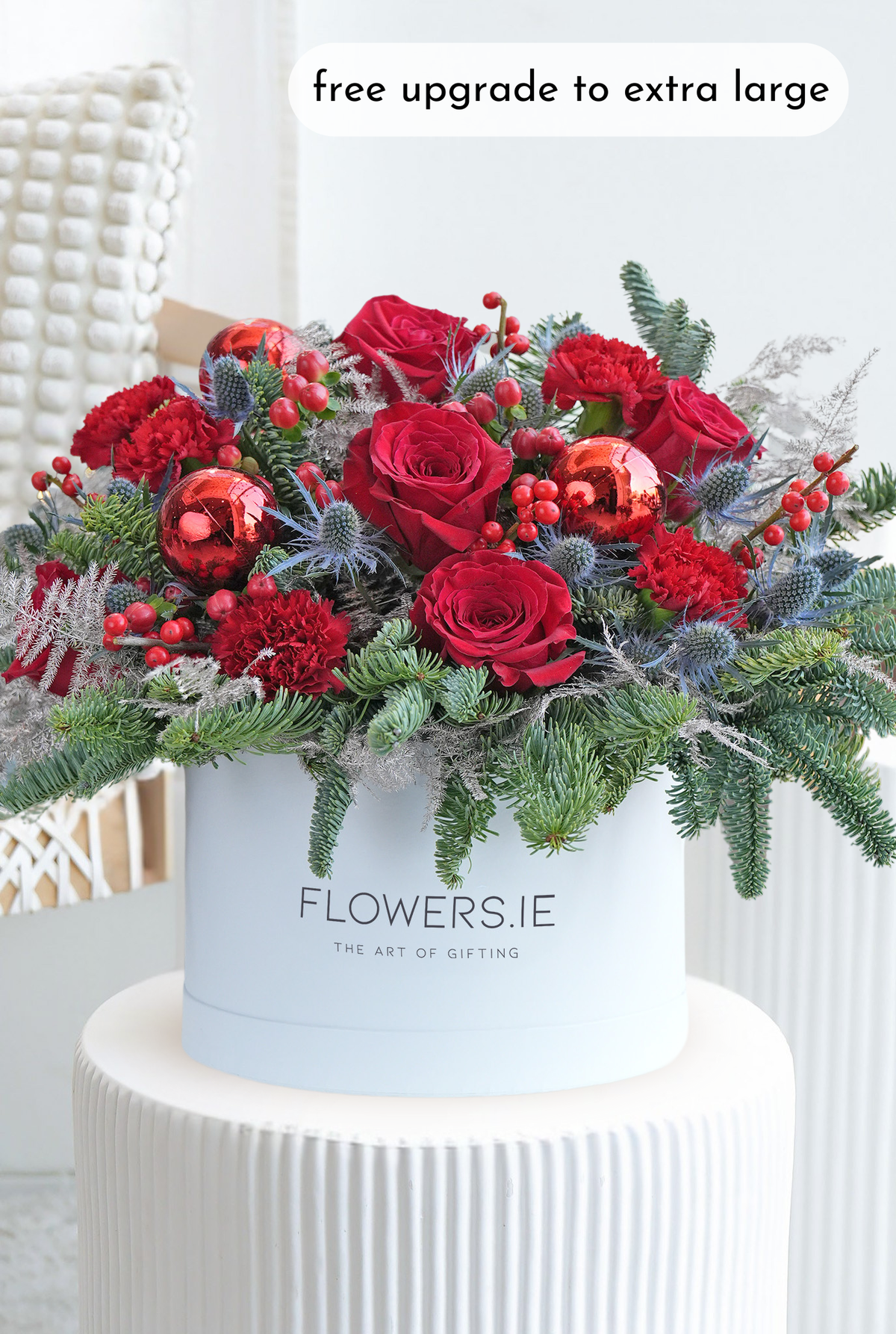 Festive Christmas Hatbox