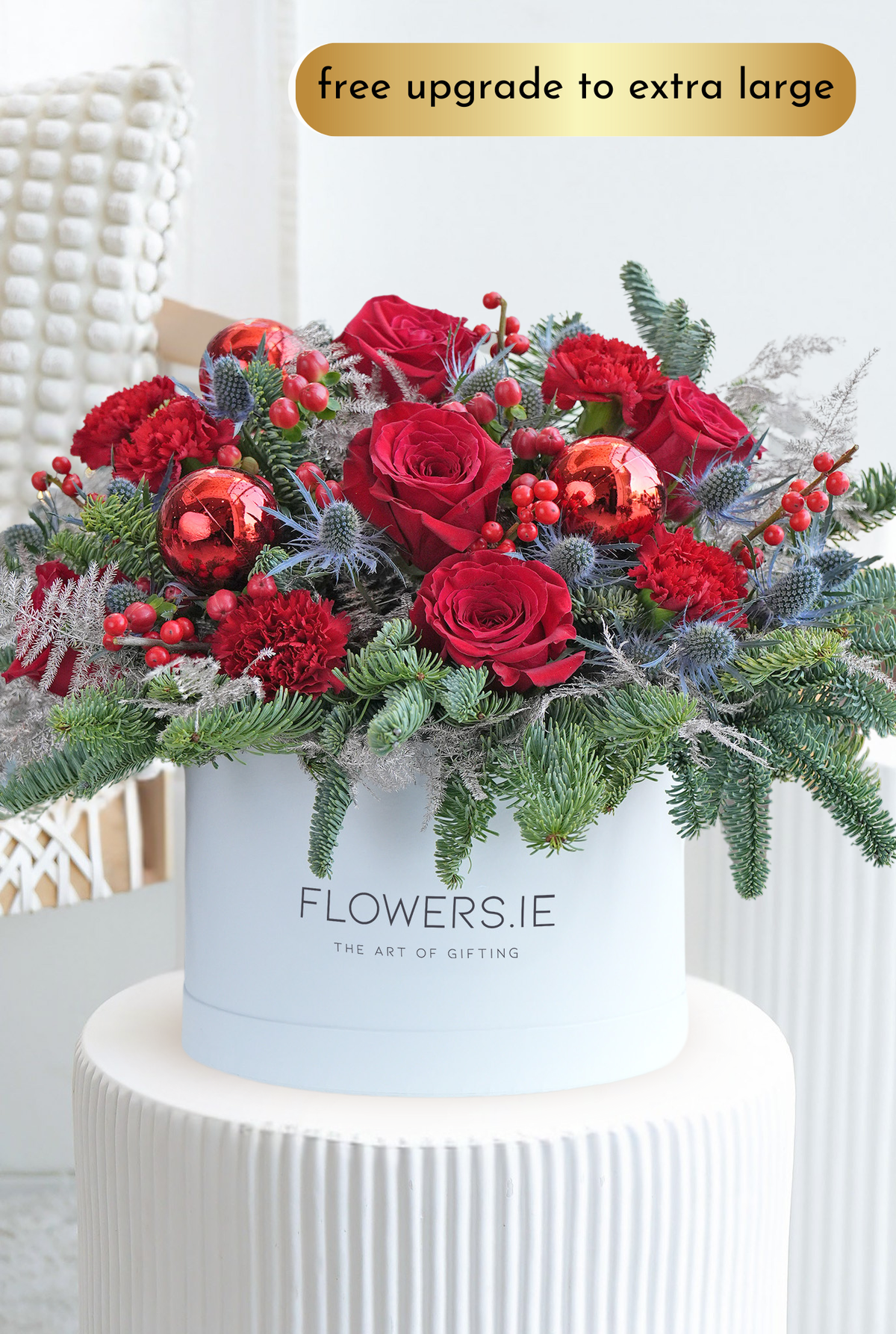 Festive Christmas Hatbox