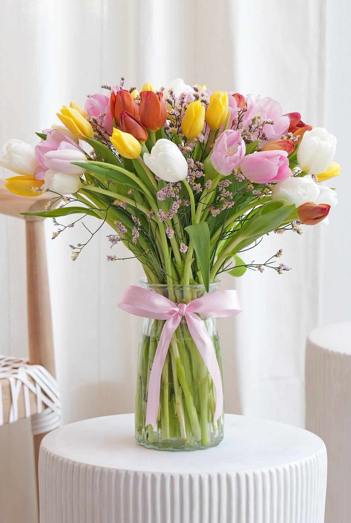 Luxury Signature Tulips - Vase