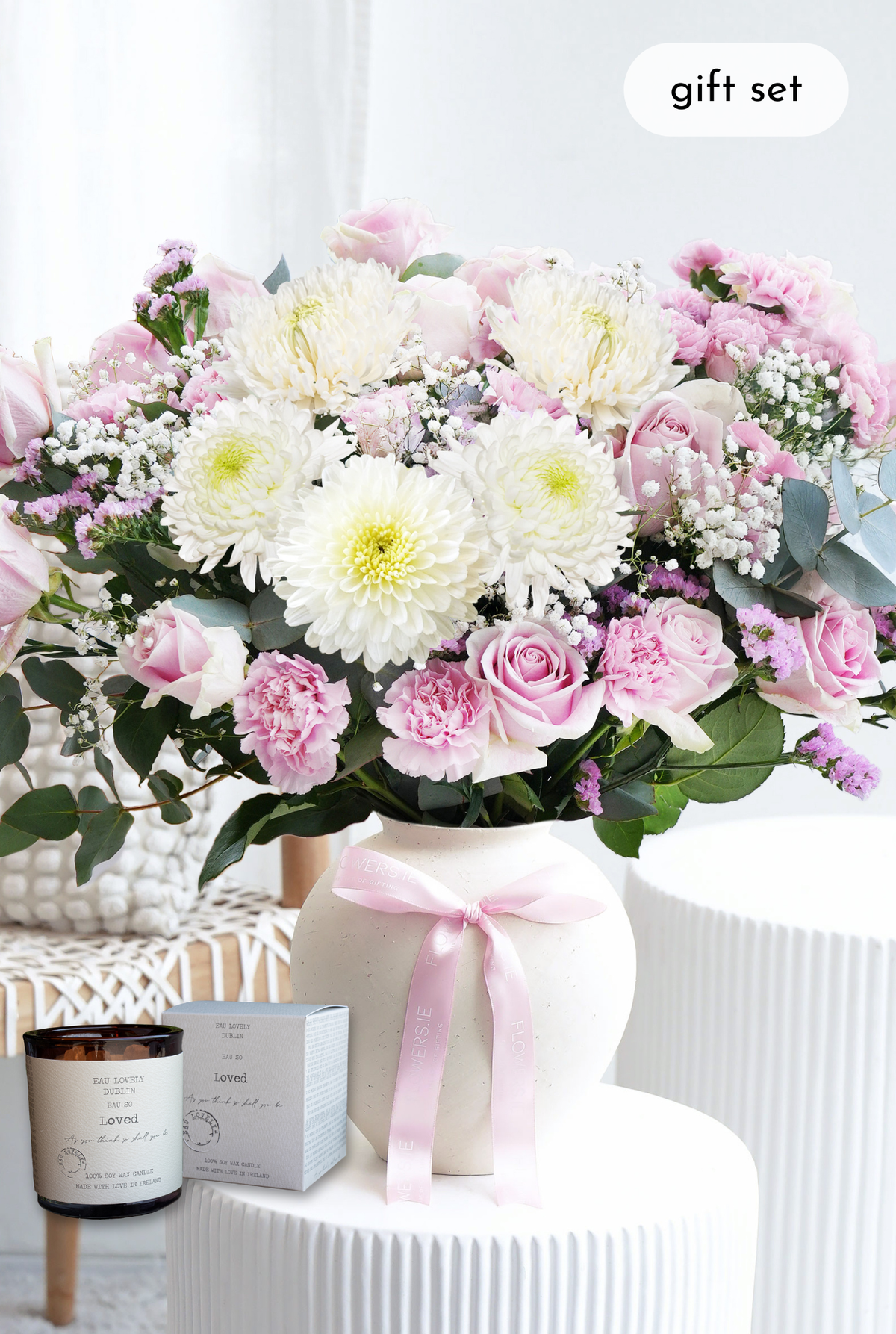 Birthday Pastel Heaven Scent - Ceramic Vase
