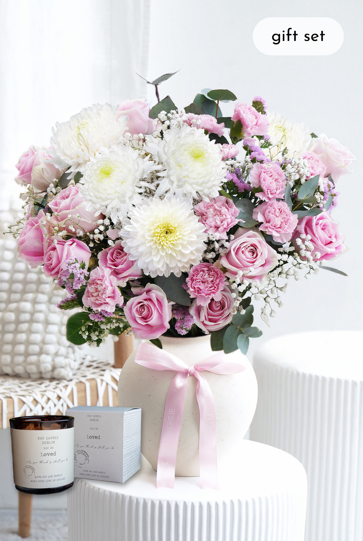 Birthday Pastel Heaven Scent - Ceramic Vase