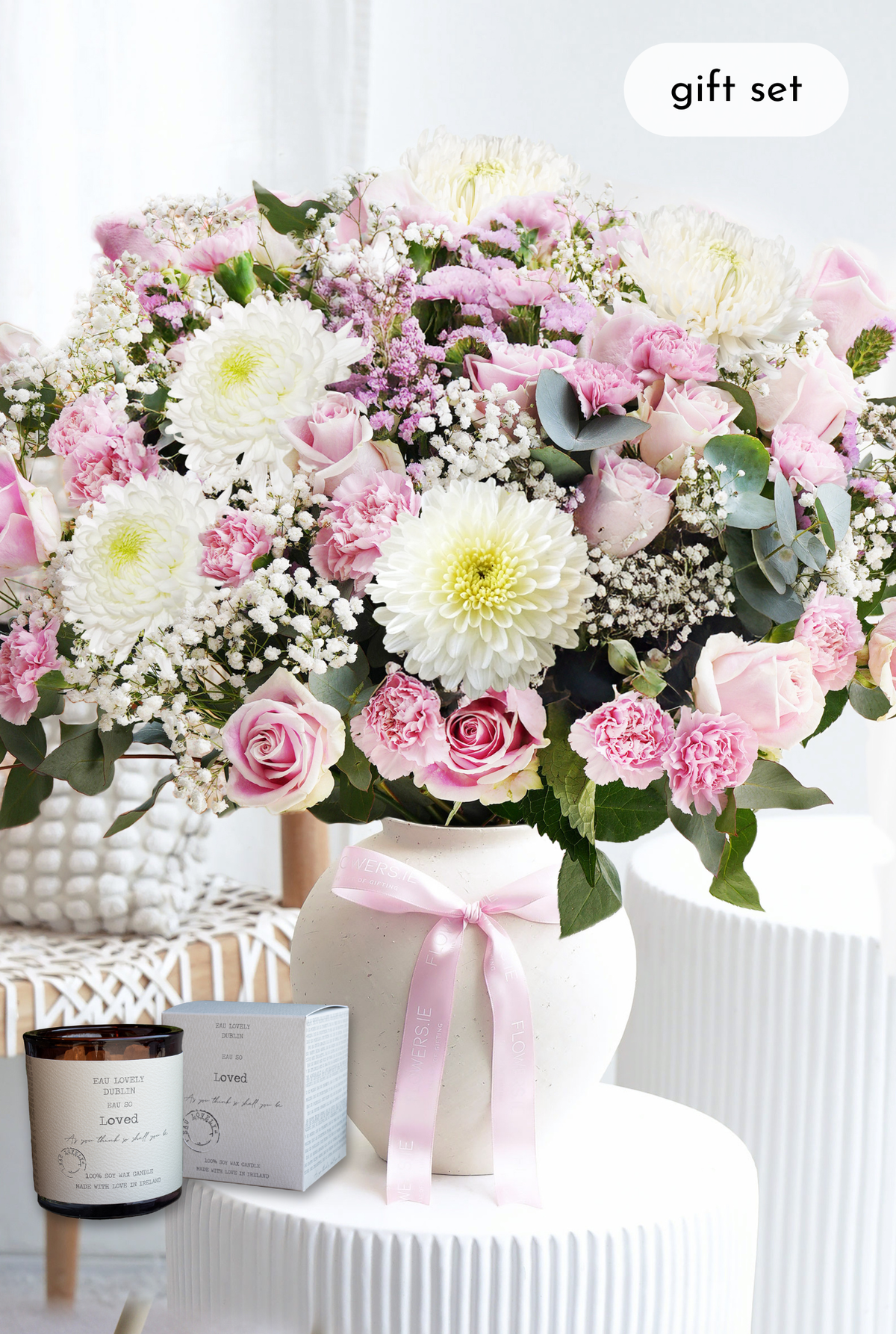 Birthday Pastel Heaven Scent - Ceramic Vase