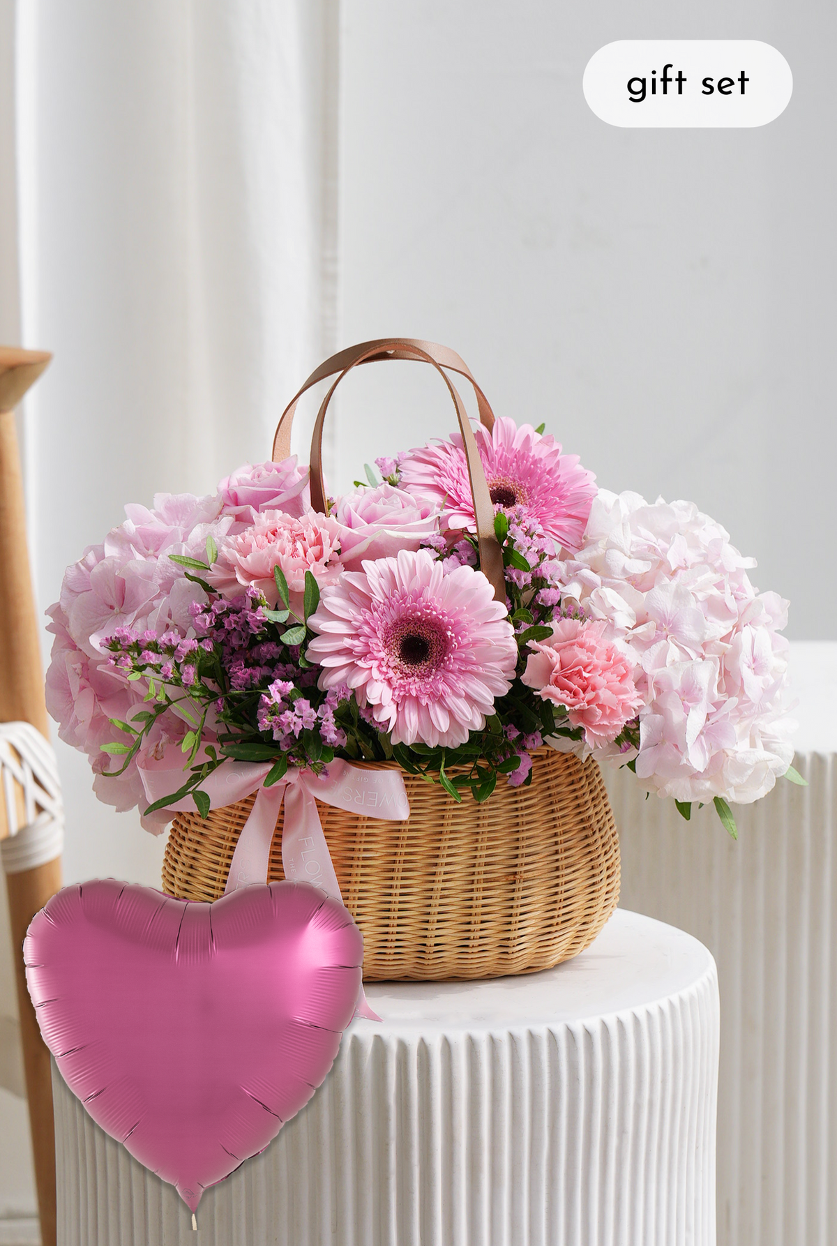 New Baby Pretty Pink - Basket