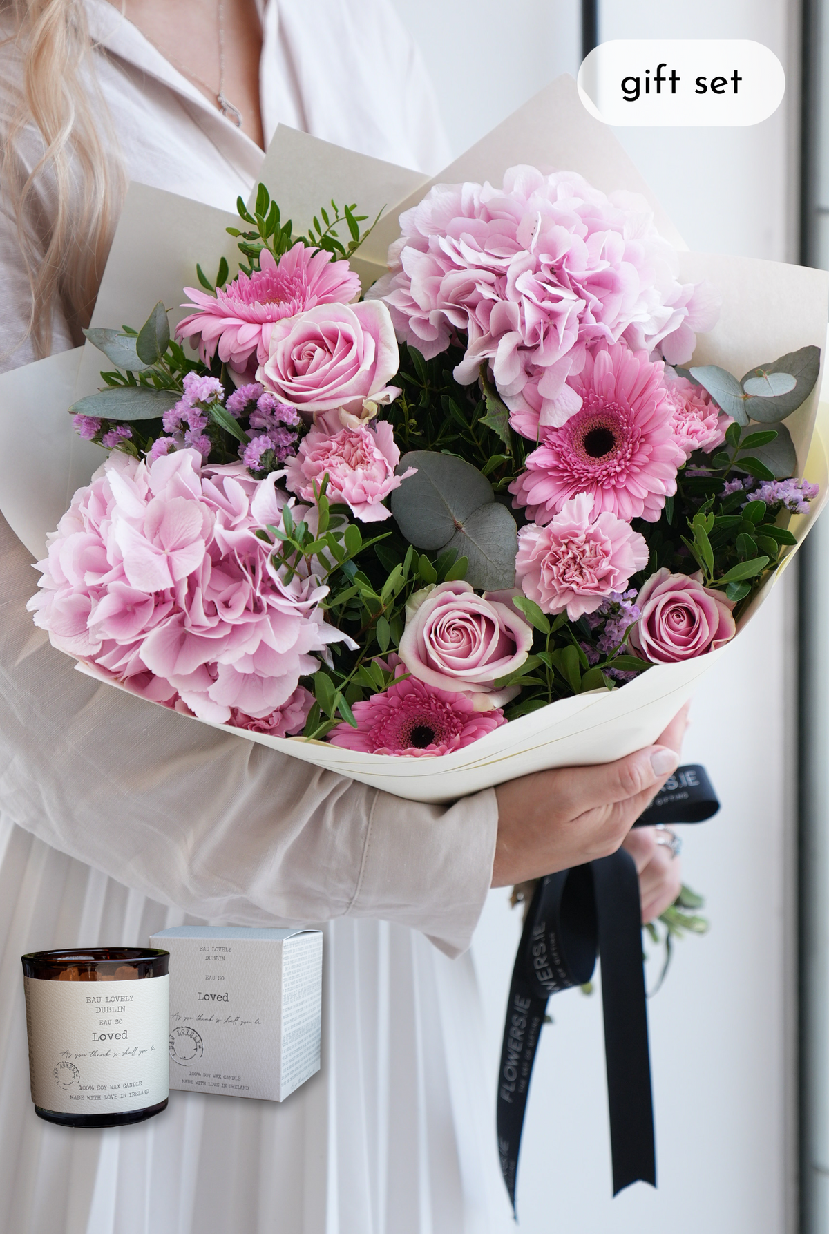 Pretty Pink Hand-tied