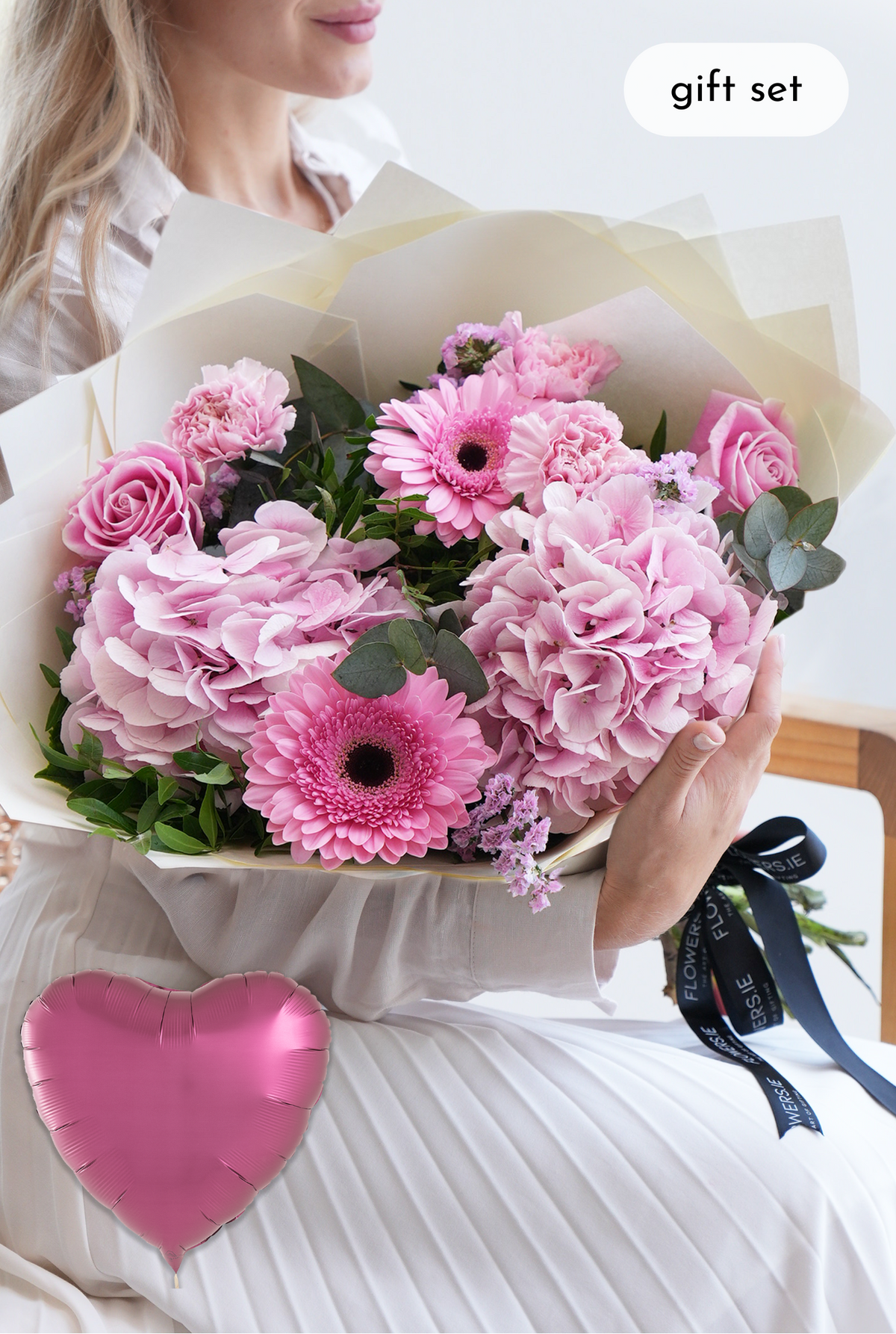 Pretty Pink Hand-tied