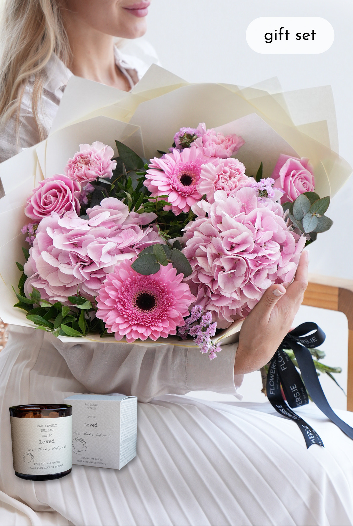 Birthday Pretty Pink - Handtied