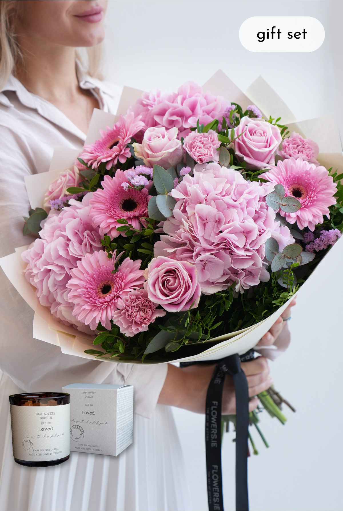 Pretty Pink Hand-tied