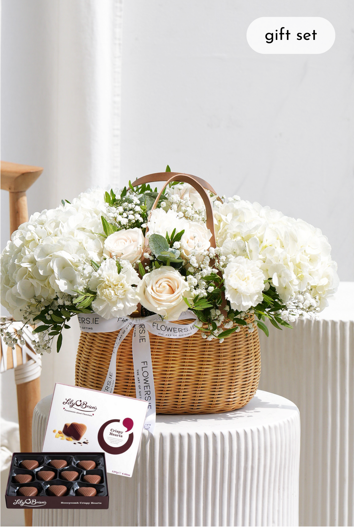 Birthday Perfect White - Basket