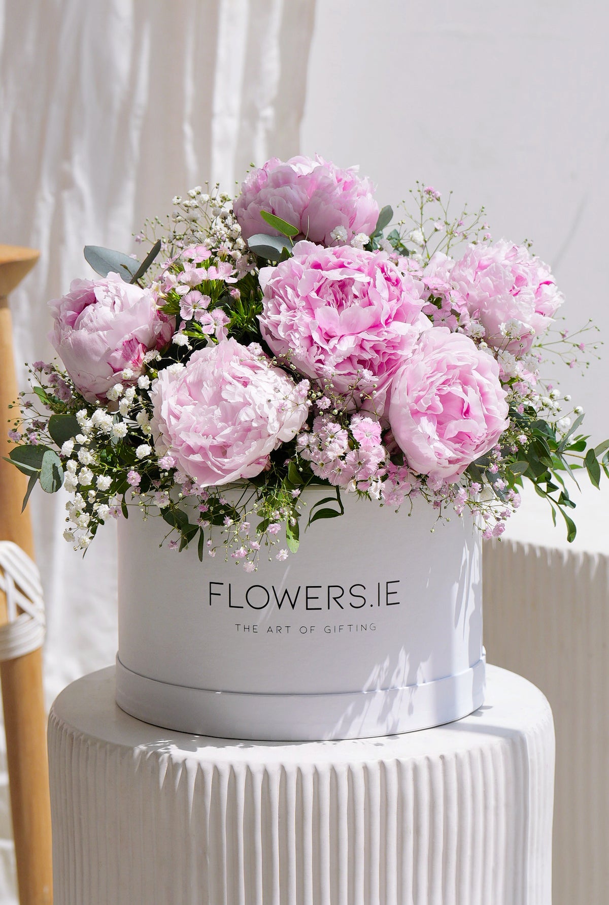 Luxury Pink Peony - Hatbox