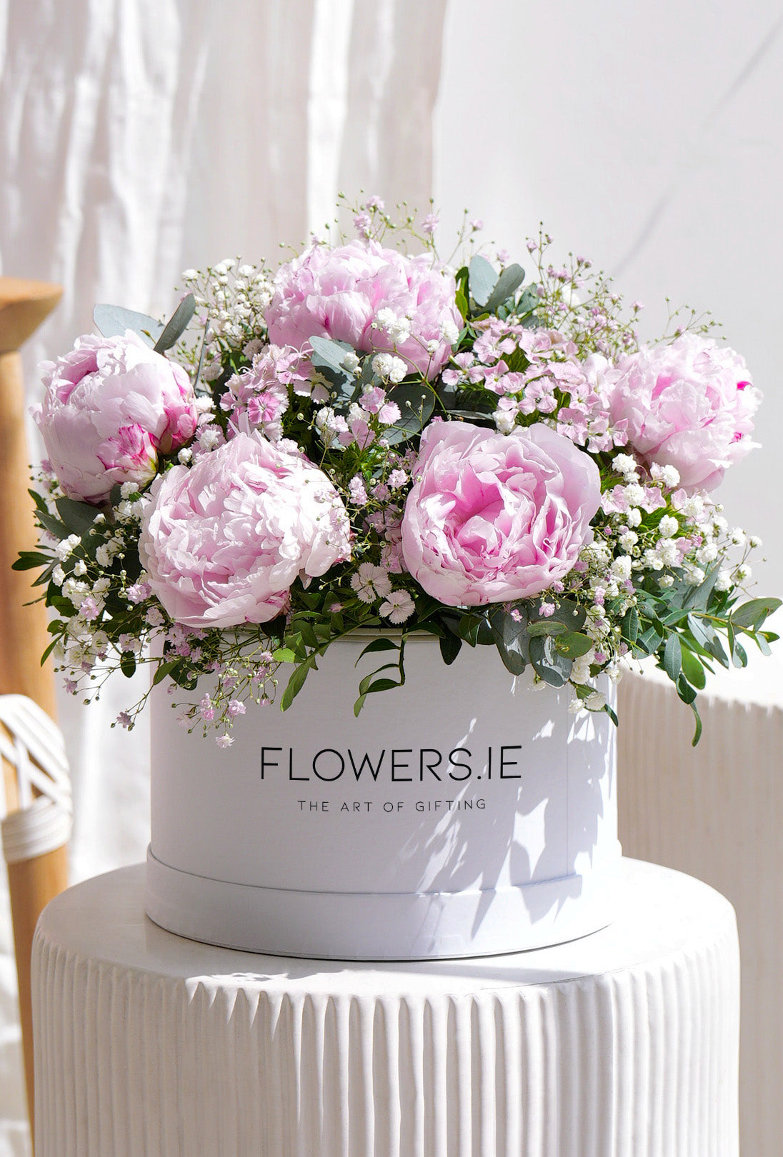 Luxury Pink Peony - Hatbox