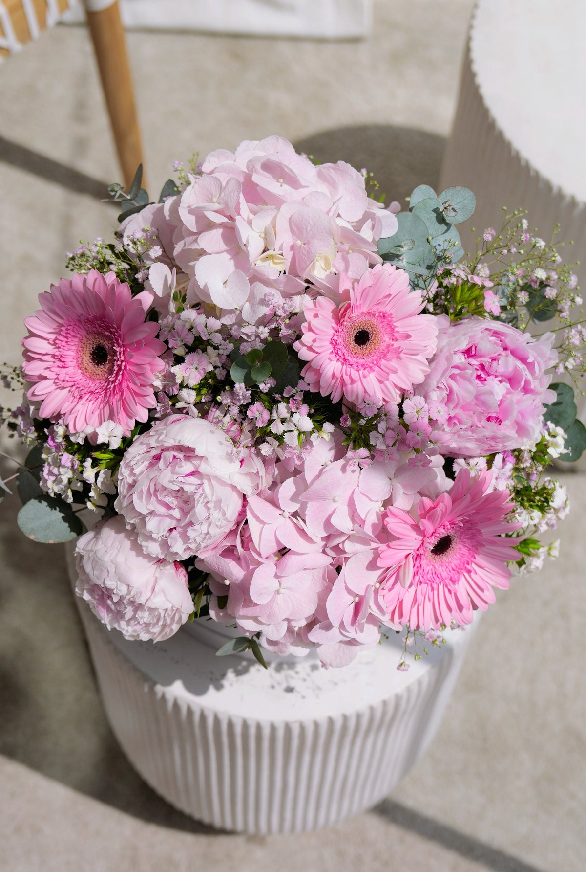 Mother&#39;s Day Peony Pretty Pink - Hatbox