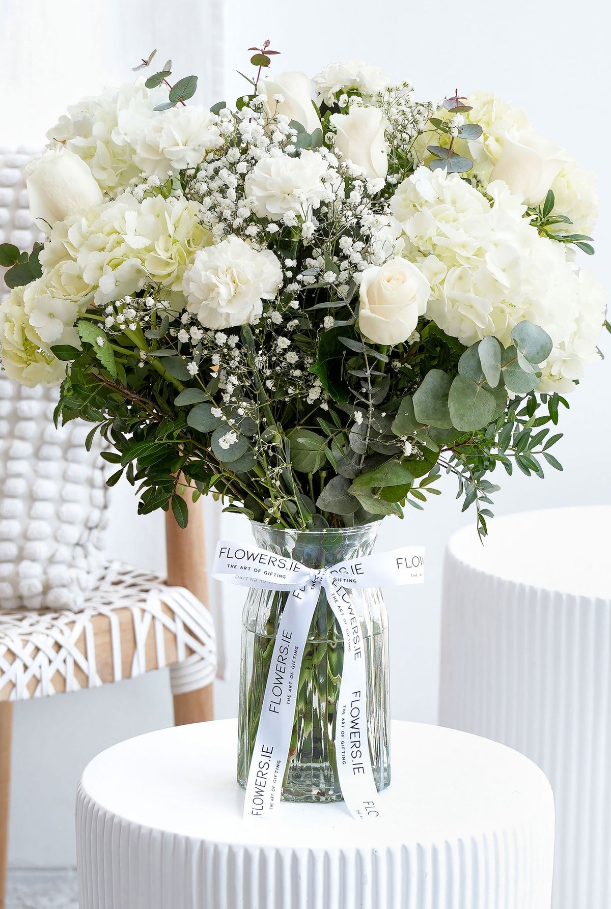 Mother's Day Perfect White - Vase