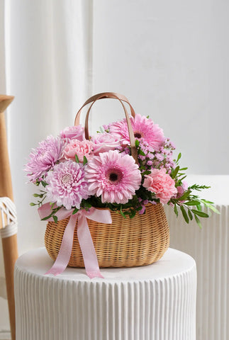 Pink Delight - Basket
