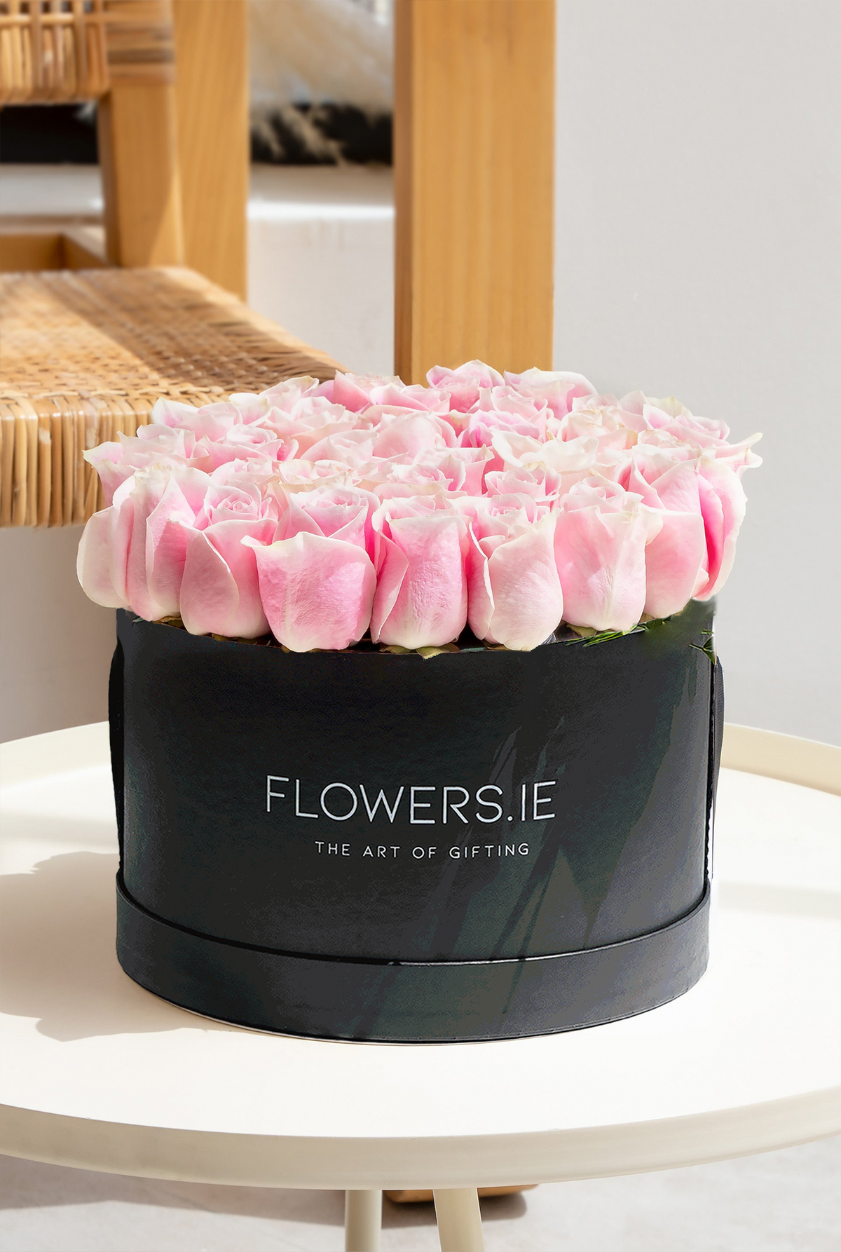 Pink Rose - Hatbox