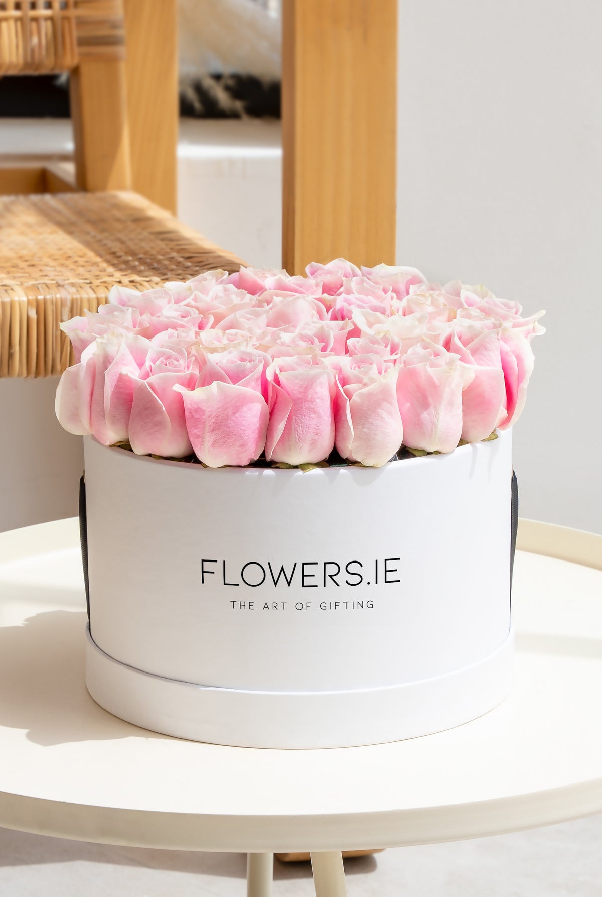 Pink Rose - Hatbox