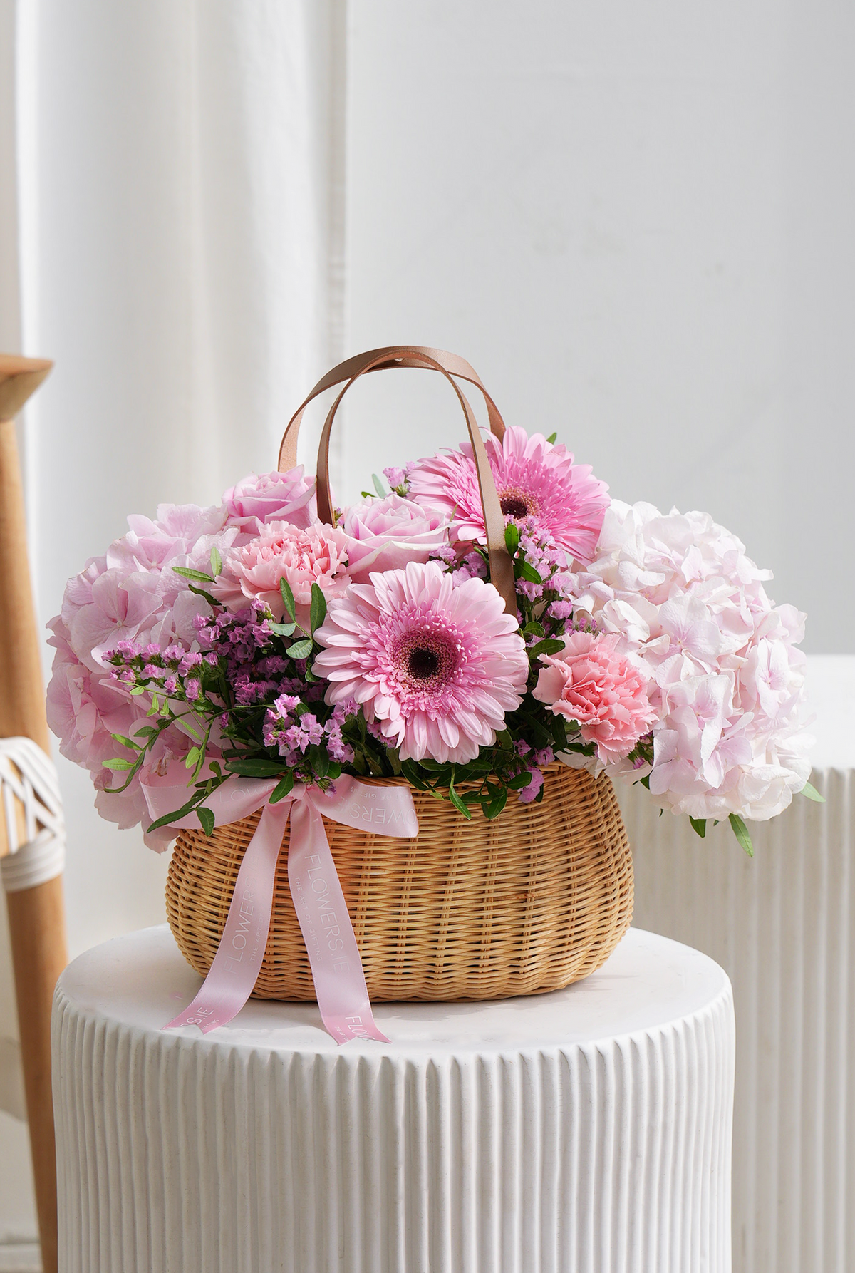 Birthday Pretty Pink - Basket