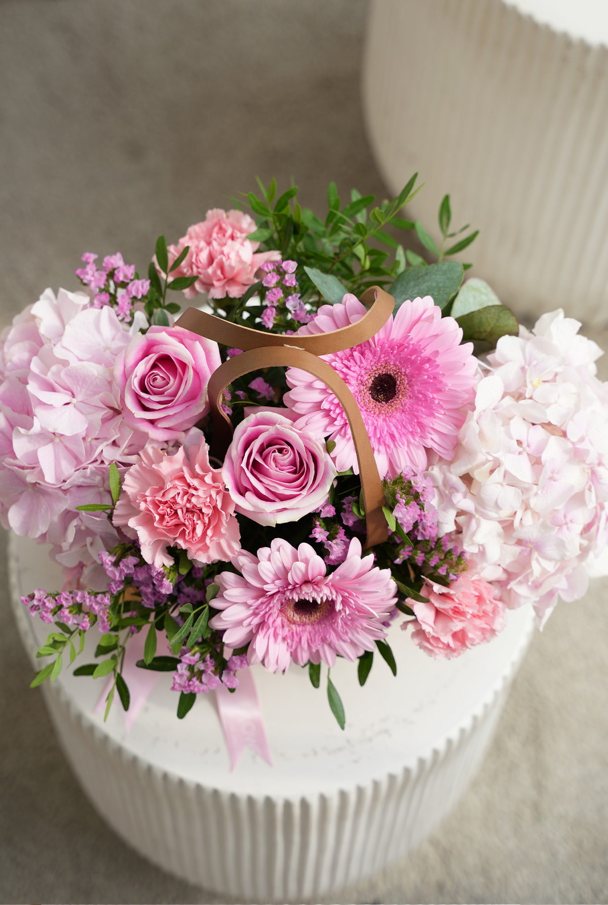 New Baby Pretty Pink - Basket