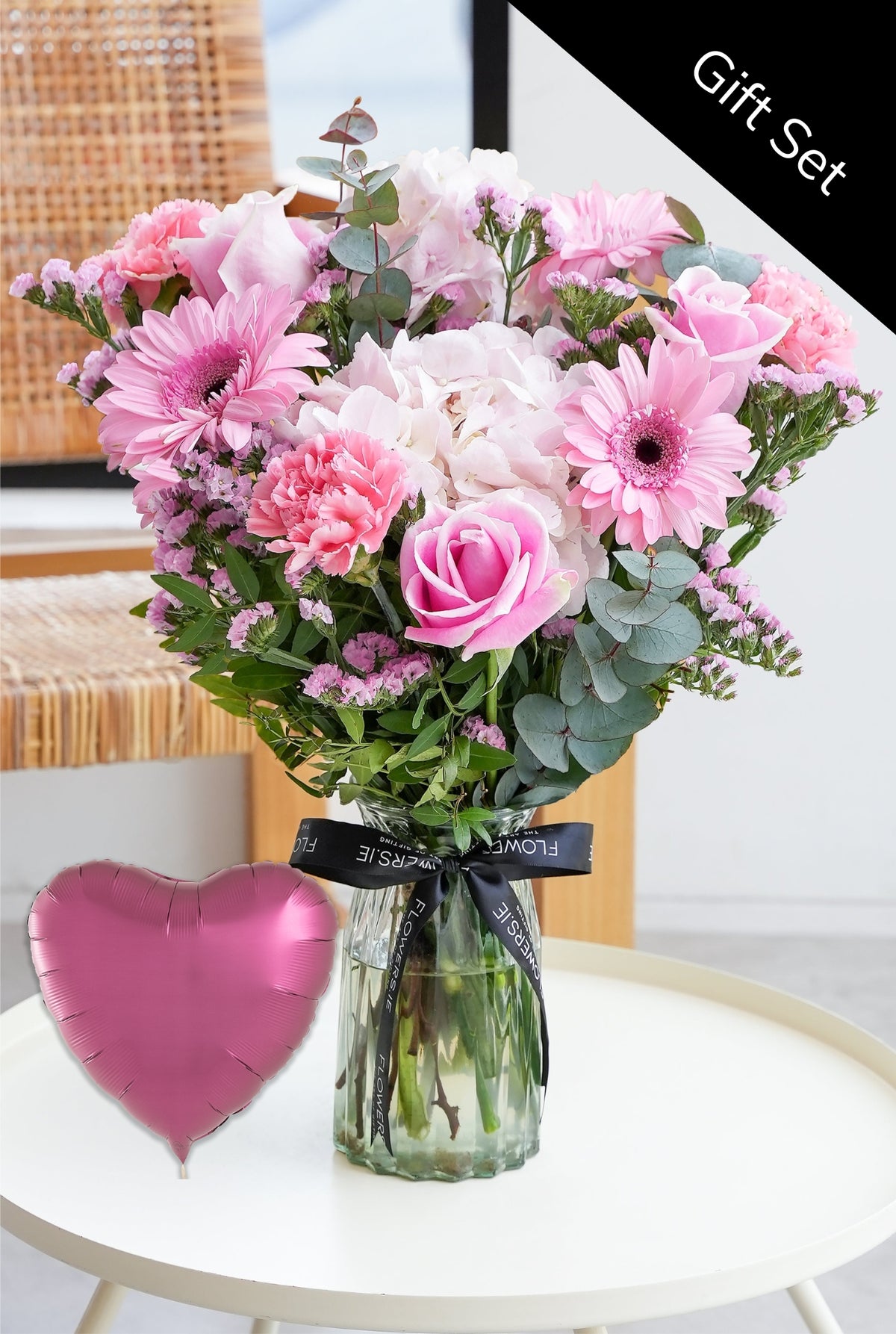 Pretty Pink - Vase Gift Set