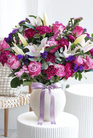 Purple Heaven Scent - Ceramic Vase