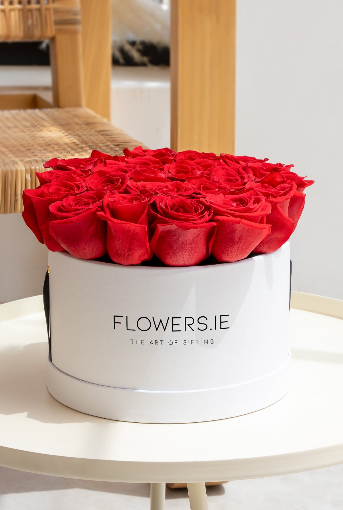 Red Rose - Hatbox