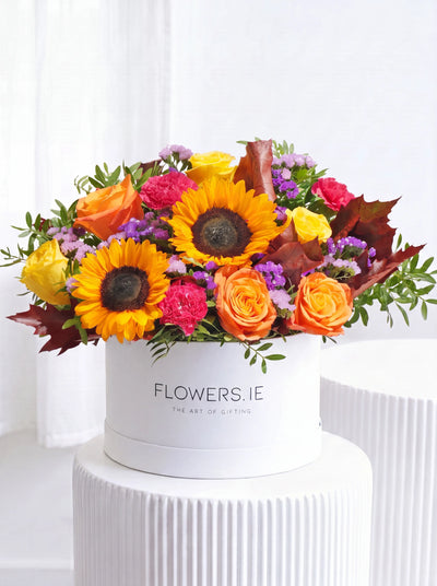 Birthday Autumn Vibrant - Hatbox