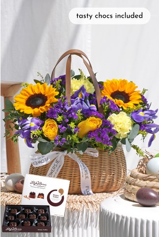 Easter Lilac Dreams - Basket
