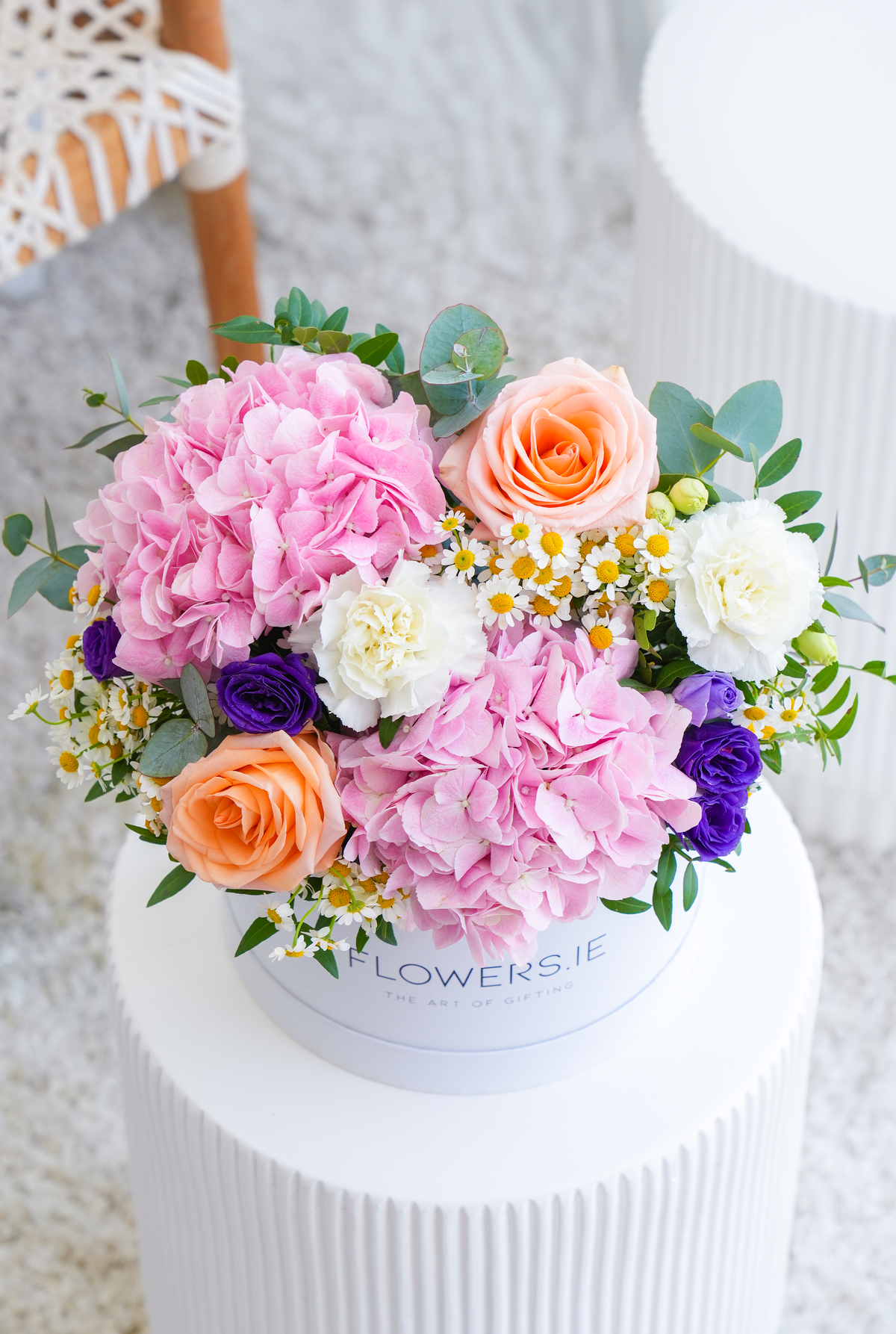 Blush Garden - Hatbox