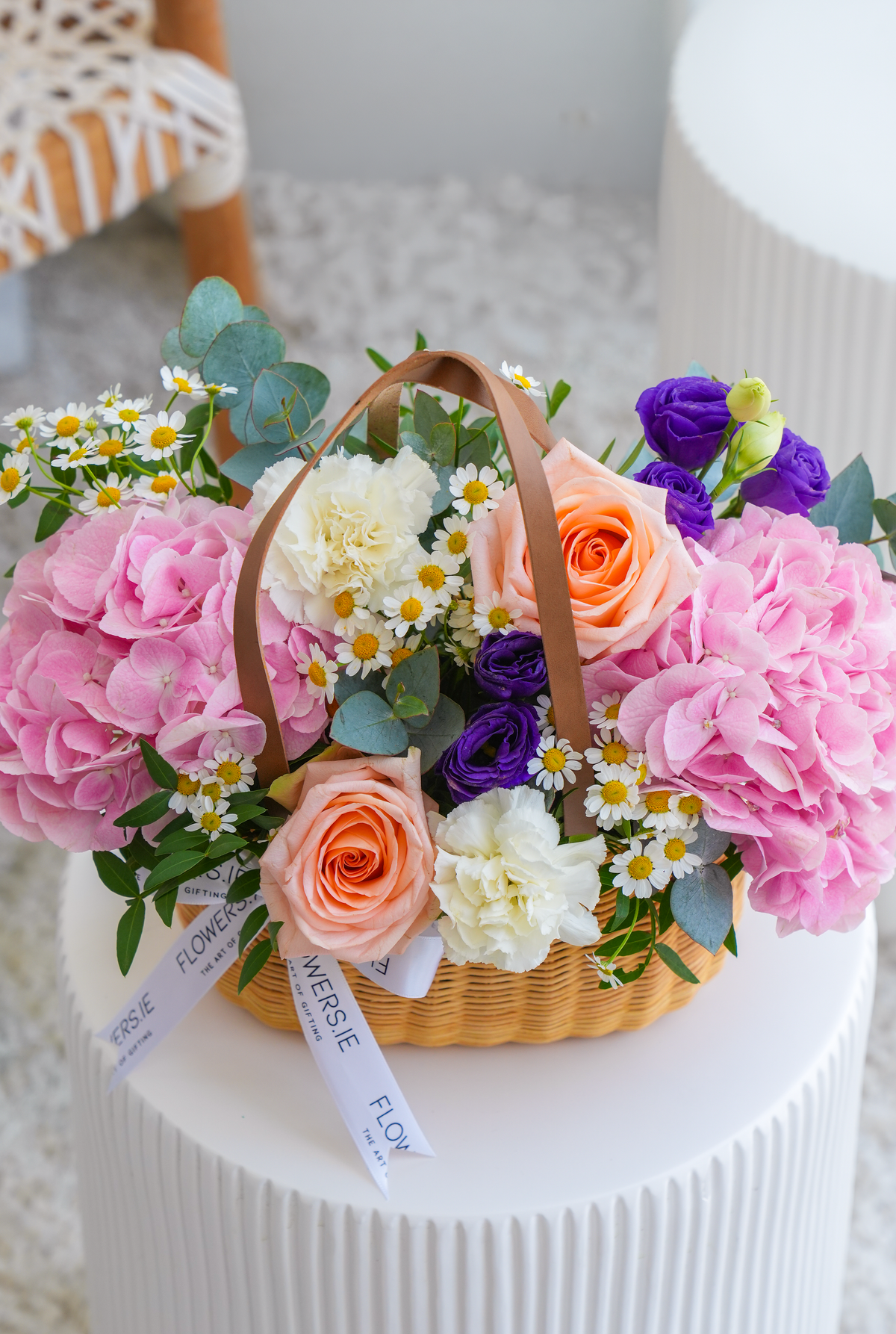 Blush Garden - Basket