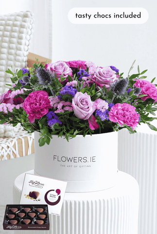 Father's Day Lavender Floral - Hatbox