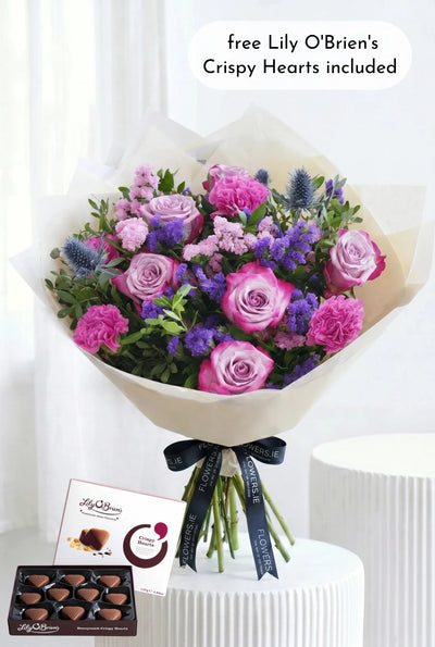 Graduation Lavender Floral - Hand-tied
