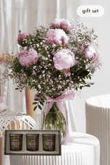 Standard with Eau so Lovely 3 candle set