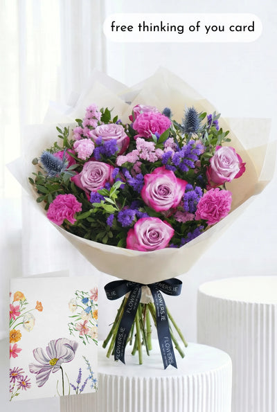 Lavender Floral - Hand-tied