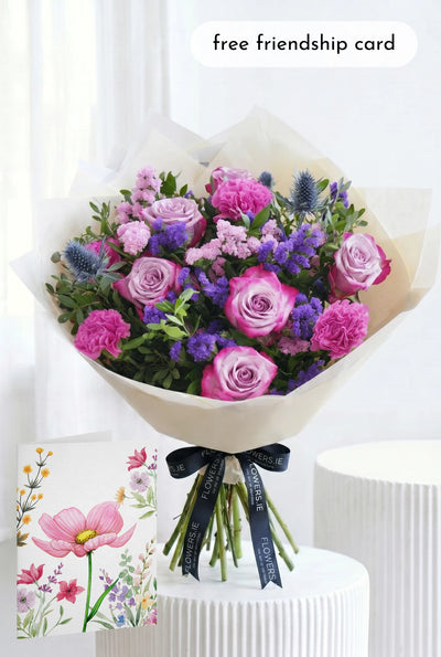 Lavender Floral - Hand-tied