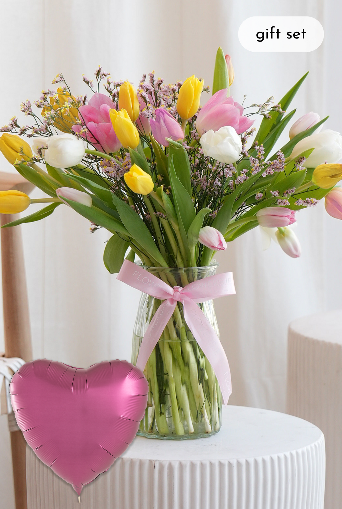 Luxury Mixed Tulips - Vase