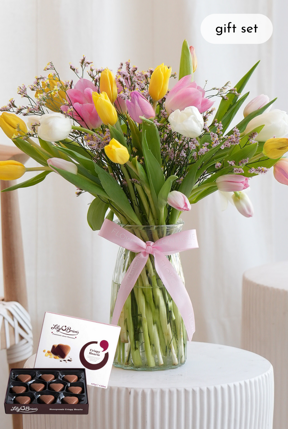 Luxury Mixed Tulips - Vase