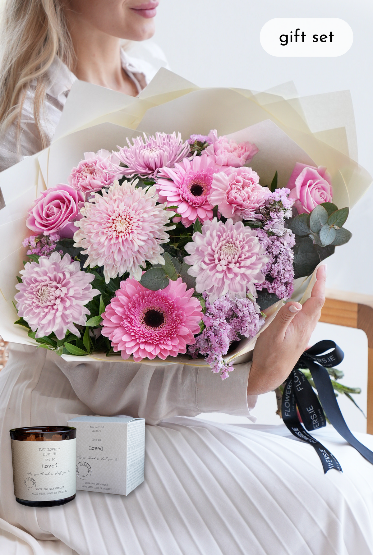 Pink Delight Hand-tied