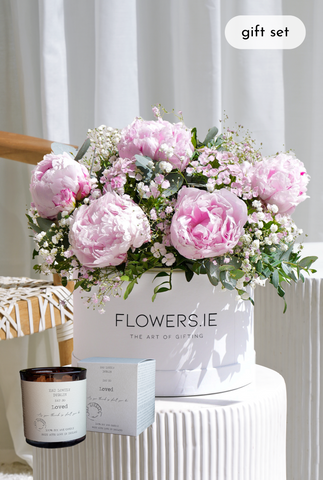 Luxury Pink Peony - Hatbox Gift Set