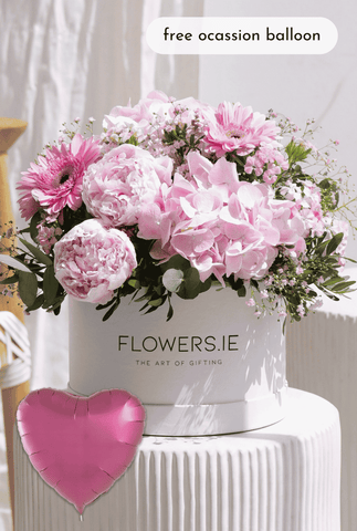 Peony Pretty Pink - Hatbox