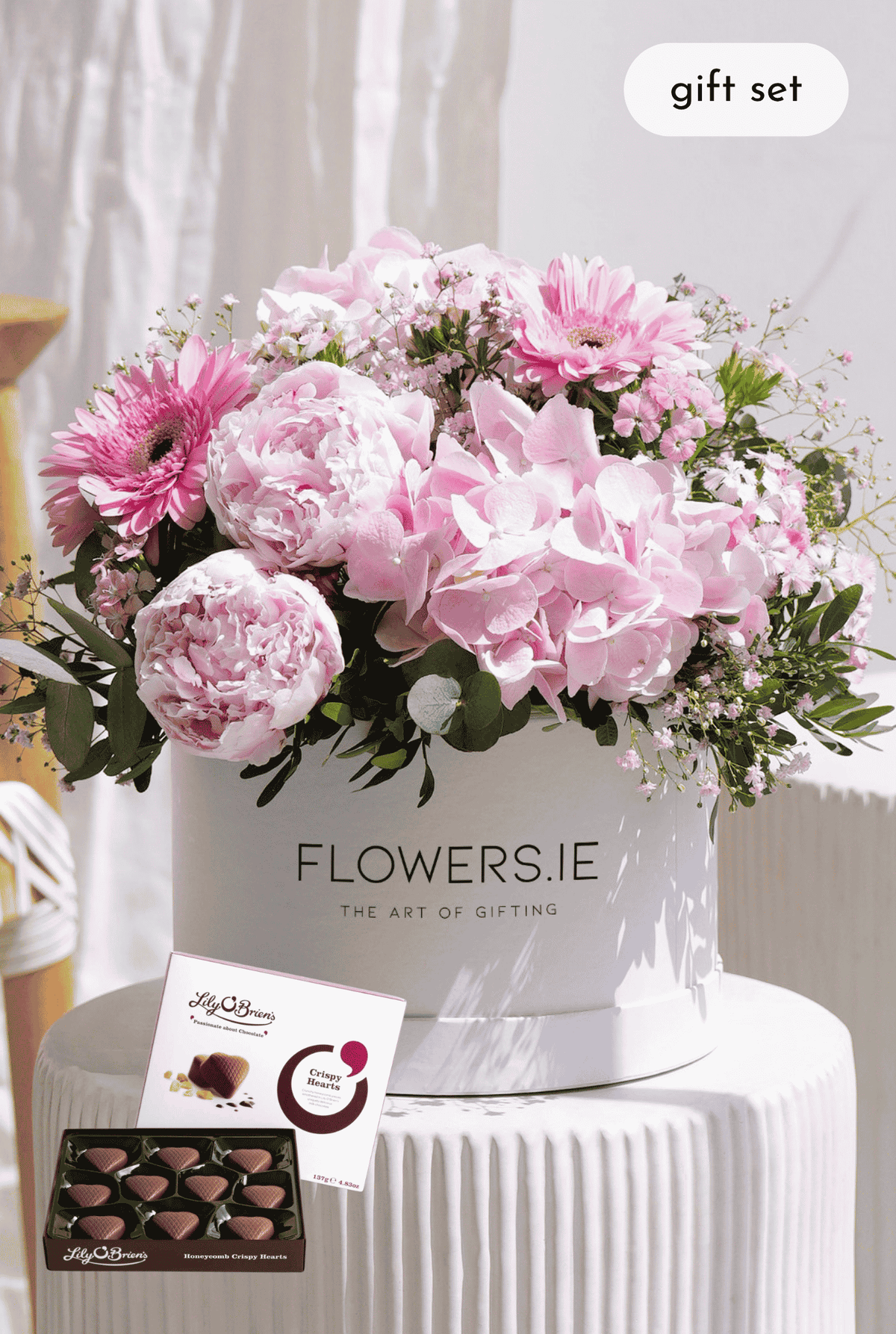 Peony Pretty Pink - Hatbox Gift Set