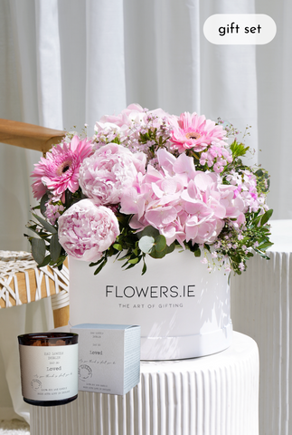 Peony Pretty Pink - Hatbox Gift Set