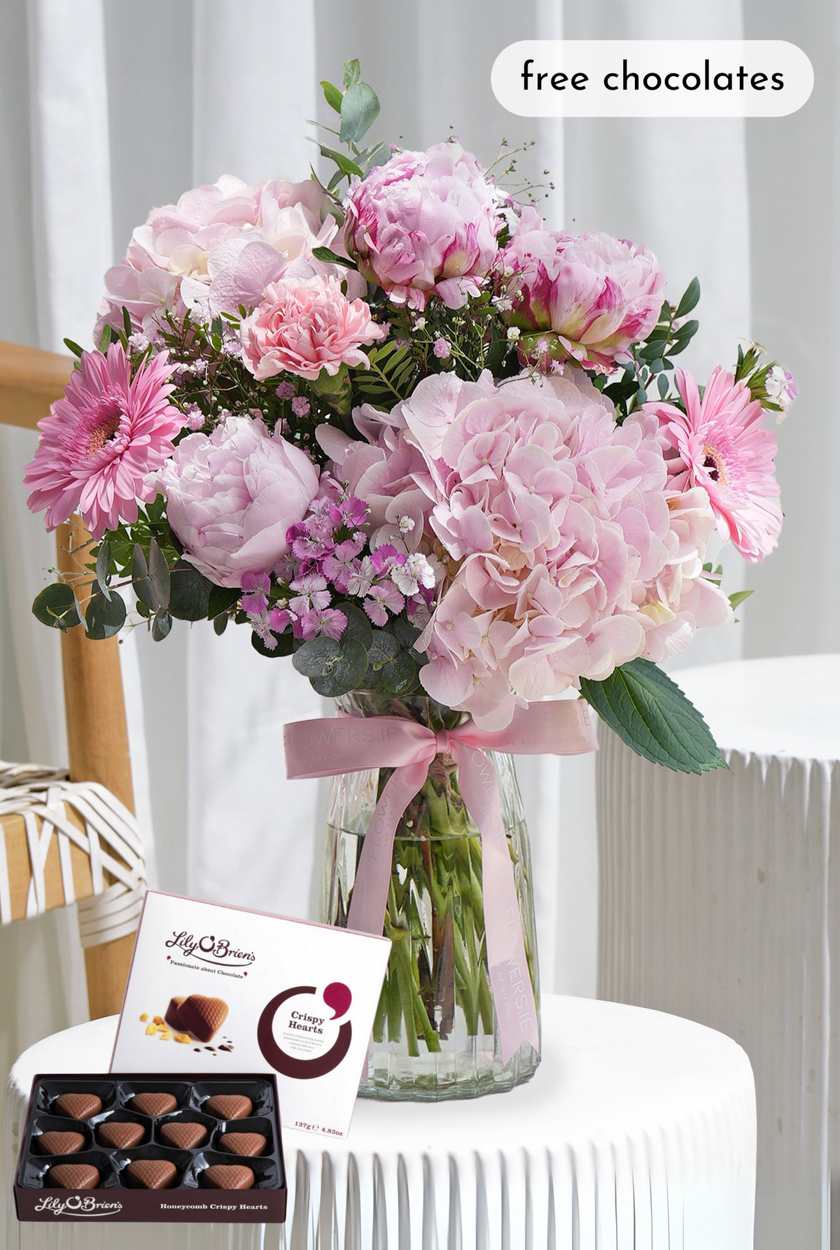 Thank You Peony Pretty Pink - Vase