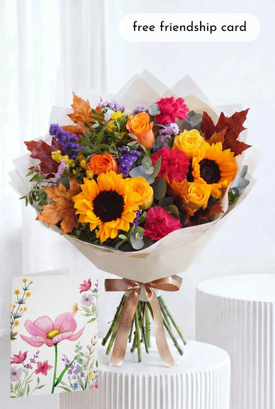 Autumn Vibrant Hand-tied