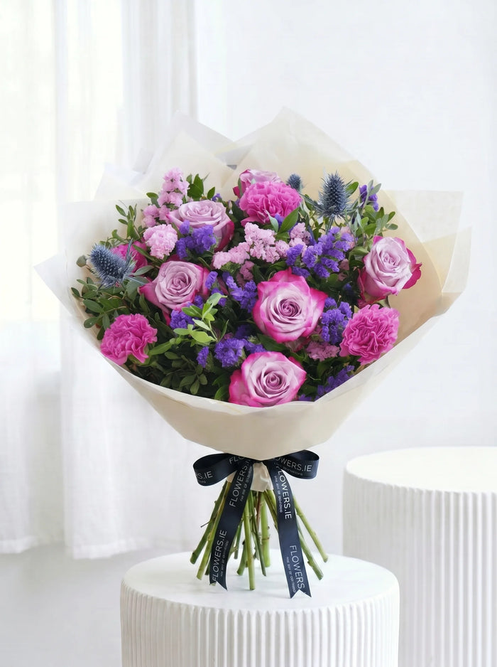 Lavender Floral - Hand-tied