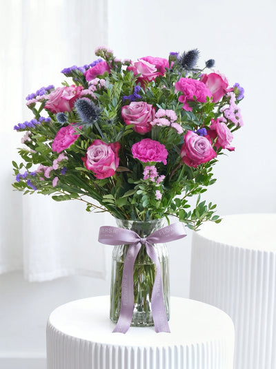 Lavender Floral - Vase
