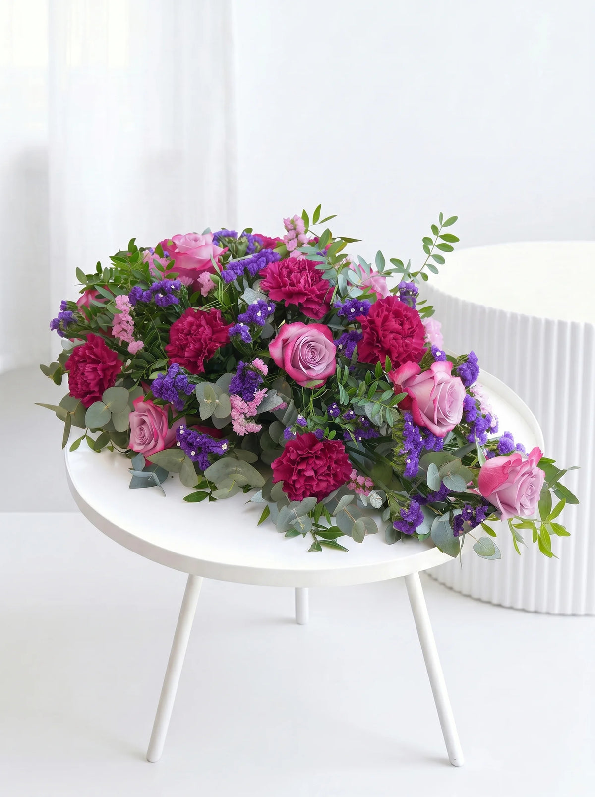 Lavender Floral Funeral Spray