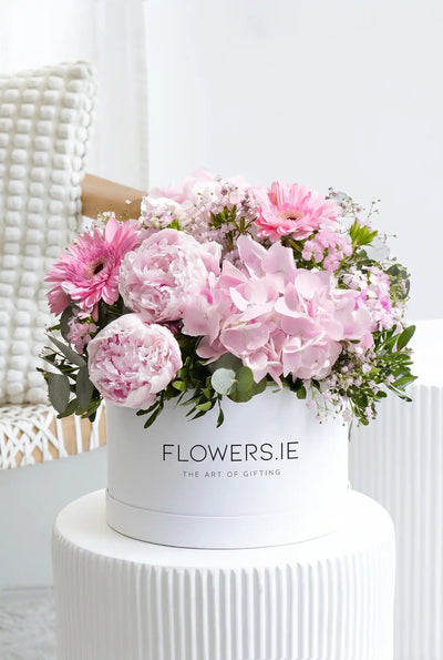 Peony Pretty Pink - Hatbox