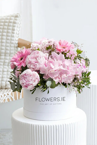 Peony Pretty Pink - Hatbox